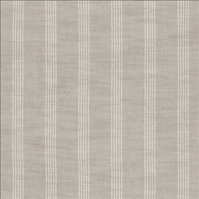 Kasmir Fabric Stripe Effect Taupe 5035 68% Polyester 22% Linen 10% Cotton TURKEY Not Tested H: 2 4/8 inches, V: N/A 54 - My Fabric Connection - Kasmir