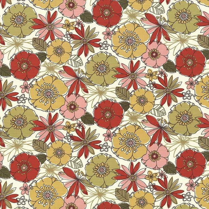 Kasmir Fabric Sycamore Blossom 1435 100% Cotton
 SOUTH KOREA </p><p>Repeat: Horizontal: 27 inches and Vertical: 18 inches 54 - 55 - My Fabric Connection -