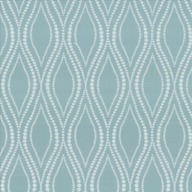 Kasmir Fabric Tete-A-Tete Spa 5089 79% Polyester
21% Rayon
 CHINA </p><p>Repeat: Horizontal: 4 4/8 inches and Vertical: 10 4/8 inches 54 - My Fabric Connection -
