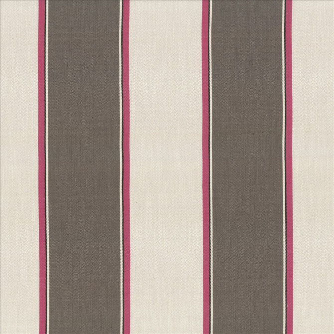 Kasmir Fabric Thoreau Stripe Berry 1446 42% Viscose
40% Polyester
18% Linen
 CHINA 30,000 Martindale Cycles </p><p>Repeat: Horizontal: 14 inches and Vertical: N/A 57 - My Fabric Connection -