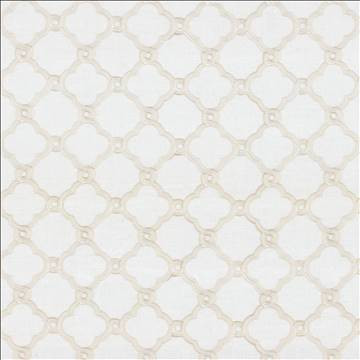 Kasmir Fabric Tread Ivory 5108 100% Polyester CHINA Not Tested H: 6 inches, V: 6 inches 58 - 60 - My Fabric Connection - Kasmir
