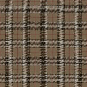 Kasmir Fabric Tuckerton Black Walnut 1433 100% Cotton INDIA 12,000 Wyzenbeek Double Rubs H: 4 3/8 inches, V: 4 7/8 inches 53 - 54 - My Fabric Connection - Kasmir