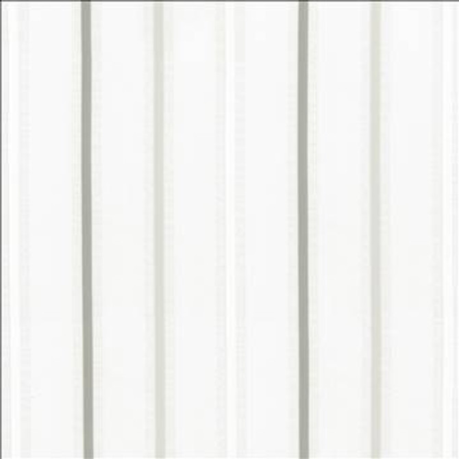 Kasmir Fabric Venturi Stripe Silver 5076 100% Polyester TURKEY - H: 10 inches, V: N/A 117 - 118 - My Fabric Connection - Kasmir