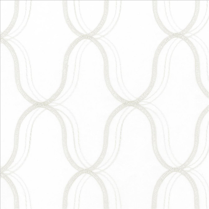 Kasmir Fabric Wavefront White 5077 100% Polyester
Embroidery
100% Polyester
 TURKEY Not Tested Horizontal: 4 3/8 inches and Vertical: 6 3/8 inches 58 - My Fabric Connection -