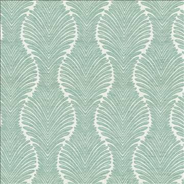 Kasmir Fabric West Palm Mist 5114 59% Polyester 41% Cotton INDIA 26,000 Martindale Cycles H: 13 4/8 inches, V: 17 inches 53 - 55 - My Fabric Connection - Kasmir