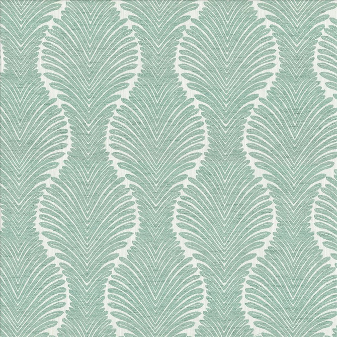 Kasmir Fabric West Palm Mist 5114 59% Polyester
41% Cotton
 INDIA 26,000 Martindale Cycles Horizontal: 13 4/8 inches and Vertical: 17 inches 53 - My Fabric Connection -