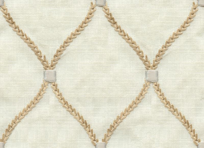 Kravet Design Fabric 34485.16 in our sample Rayon 70%, Linen 30% India Heavy Horizontal: 4.5 inches and Vertical: 6.5 inches 54 inches - My Fabric Connection -