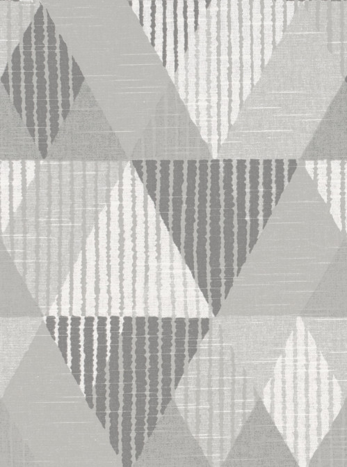 Kravet Basics Fabric MODPEAKS.11 Modpeaks Silver - Cotton 100% USA Medium H" 13.5 inches, V: 25 inches 54.5 inches - My Fabric Connection - Kravet Basics