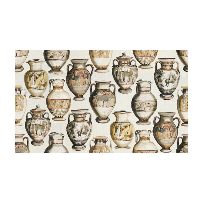 Kravet Couture Fabric Jarron Sepia Fabric LINEN - 100% Austria MEDIUM </p><p>Repeat: H: 29, V: 35 58 - My Fabric Connection -