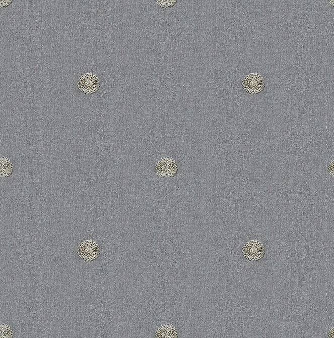Kravet Design Fabric 4194.11 Lesly Smoke Candice Olson Rayon 65%, Zari 20%, Polyester 15% India Light Horizontal: 4.5 inches and Vertical: 4.5 inches 51 inches - My Fabric Connection -
