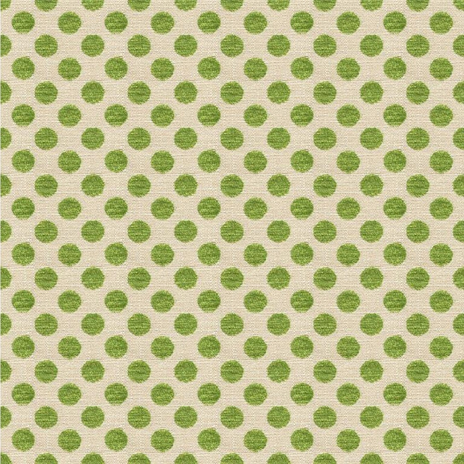 Kravet Design Fabric 34070.316 Posie Dot Picnic Green - Viscose 59%, Cotton 21%, Polyester 20% Turkey Medium H" 1.5 inches, V: - 54 inches - My Fabric Connection - Kravet Design