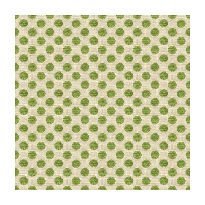 Kravet Design Fabric Posie Dot Picnic Green KATE SPADE CLASSICS VISCOSE - 59%;COTTON - 21%;POLYESTER - 20% Turkey MEDIUM Horizontal: 1.5 and Vertical: 54 - My Fabric Connection -