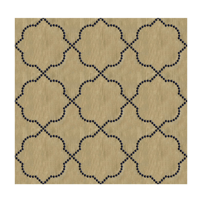 Kravet Design Fabric Tabari Ink CONSTANTINOPLE VISCOSE - 75%;LINEN - 25% India - Horizontal: 13 and Vertical: 13 51 - My Fabric Connection -