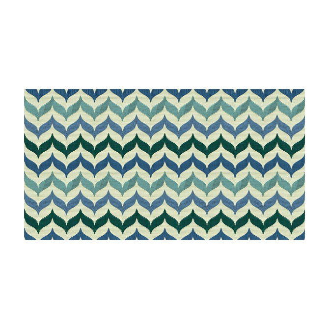 Kravet Design Fabric Pescara Mermaid JONATHAN ADLER PERFORMANCE FABRICS COTTON - 43%;NYLON - 30%;RECYCLED POLYESTER - 27% United States HEAVY Horizontal: 2.5 and Vertical: 7 54 - My Fabric Connection -