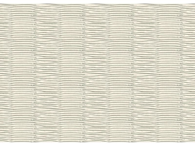 Kravet Couture Fabric 32119.1 Metallic Pleat Platinum Modern Luxe Cotton 75%, Polyamide 25% Italy Medium Horizontal: 6 inches and Vertical: see sample 51 inches - My Fabric Connection -