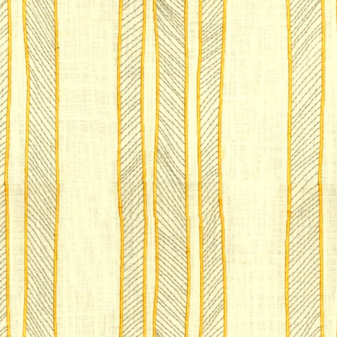 Kravet Basics Fabric 33430.411 Cords Sunny - Viscose 75%, Linen 25% India - H" 9 inches, V: 9.5 inches 52 inches - My Fabric Connection - Kravet Basics