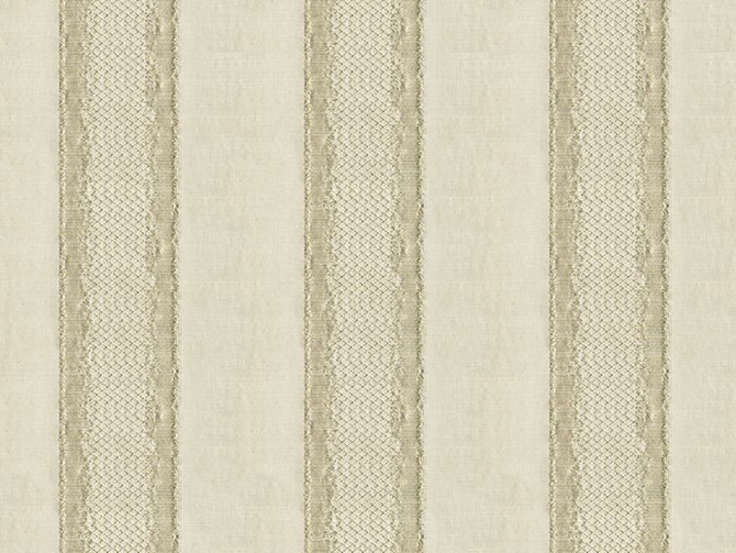 Kravet Couture Fabric 33279.1 Gilded Stripe Champagne Modern Luxe Linen 39%, Polyester 30%, Viscose 24%, Other 7% Netherlands Antilles Medium Horizontal: 6 inches and Vertical: See Sample 56 inches - My Fabric Connection -