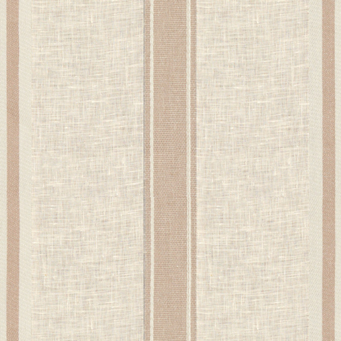 Kravet Design Fabric 3827.16 Colva Stripe Lucite Barclay Butera II Linen 100% Turkey see sample Horizontal: 13.5 inches and Vertical: see sample 124 inches - My Fabric Connection -
