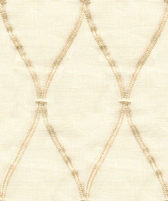 Kravet Basics Fabric 32200.16 our website for purchase Linen 100% India see sample Horizontal: 3.5 inches and Vertical: 8 inches 52 inches - My Fabric Connection -