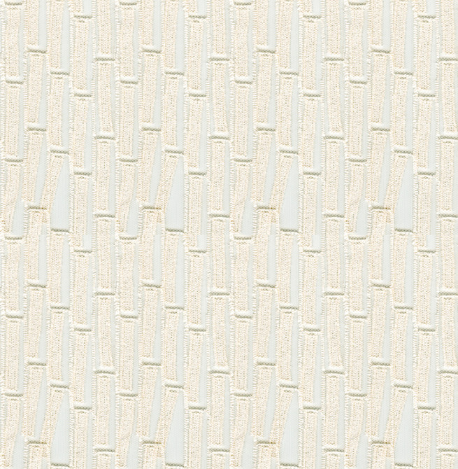 Kravet Couture Fabric 9993.16 Hanging On Champagne in our sample Polyester 100% Turkey See Sample Horizontal: 1 inch and Vertical: 2 inches 57 inches - My Fabric Connection -