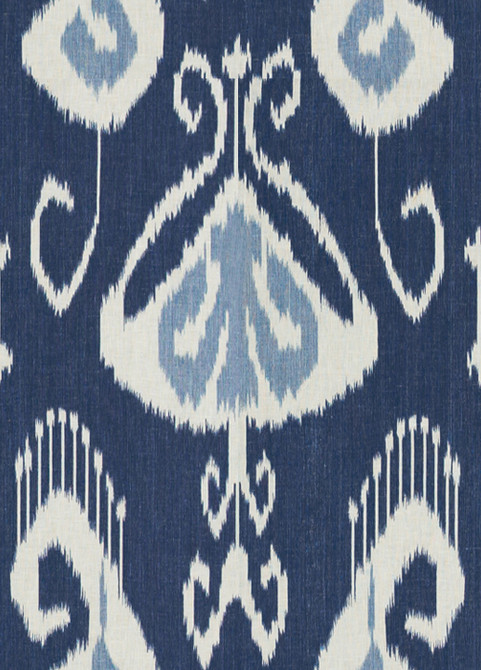 Kravet Design Fabric BANSURI.515 Bansuri Iris - Linen 100% USA Medium H" 18 inches, V: 25.5 inches 54.5 inches - My Fabric Connection - Kravet Design