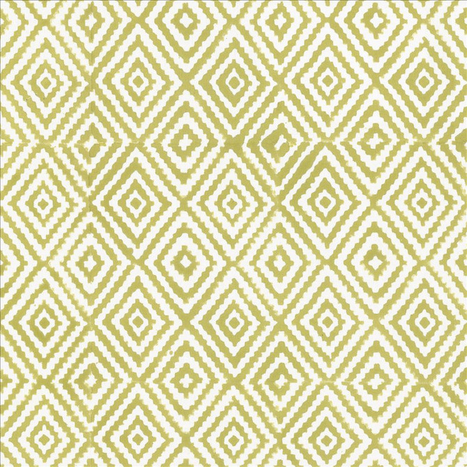 Kasmir Fabric Diamond Steps Kiwi 5124 90% Cotton
10% Linen
 INDIA </p><p>Repeat: Horizontal: 3 4/8 inches and Vertical: 4 2/8 inches 54 - My Fabric Connection -