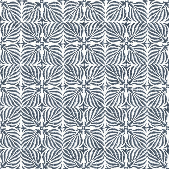 Kasmir Fabric Floriata Blocks Lapis 5125 90% Cotton
10% Linen
 INDIA Not Tested Horizontal: 6 inches and Vertical: 6 inches 53 - My Fabric Connection -