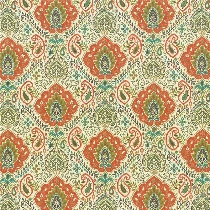 Kasmir Fabric Globetrotter Spectrum 5121 100% Cotton
 SPAIN 100,000 Wyzenbeek Double Rubs Horizontal: 13 4/8 inches and Vertical: 13 4/8 inches 54 - My Fabric Connection -