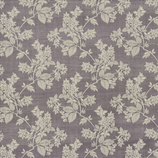 Kasmir Fabric Meadow View Amethyst 1449 67% Polyester
33% Cotton
 INDIA </p><p>Repeat: Horizontal: 13 6/8 inches and Vertical: 15 inches 53 - My Fabric Connection -