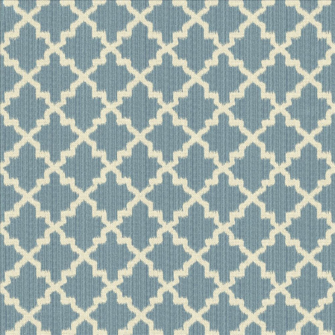 Kasmir Fabric Roncador Bluebell See sample 58% Cotton
42% Polyester
 TURKEY 35,000 Wyzenbeek Double Rubs </p><p>Repeat: Horizontal: 2 7/8 inches and Vertical: 3 inches 54 - My Fabric Connection -