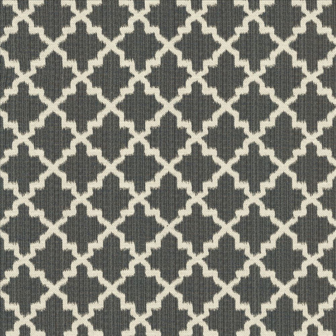 Kasmir Fabric Roncador Charcoal 5123 58% Cotton 42% Polyester TURKEY 35,000 Wyzenbeek Double Rubs Horizontal: 2 7/8 inches and Vertical: 3 inches 54 - My Fabric Connection -