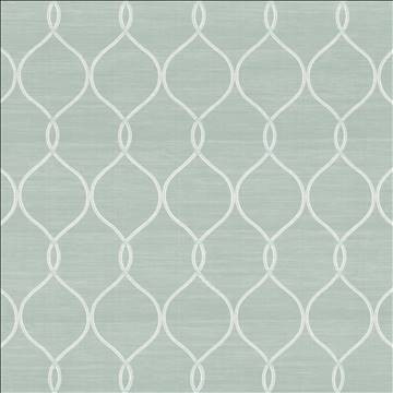 Kasmir Fabric Tidepool Duckegg 1449 67% Polyester 33% Cotton INDIA Not Tested H: 5 3/8 inches, V: 9 4/8 inches 53 - My Fabric Connection - Kasmir