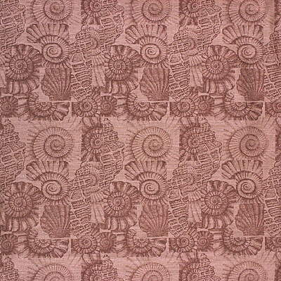 Fired Earth Fabric FOSSIL MONTAGE.LILAC Fossil Montage Lilac Botanist & Ecologist Linen 100% United Kingdom Light Horizontal: See Sample and Vertical: 24.034 inches 53.978 inches - My Fabric Connection -