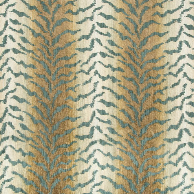 Kravet Design Fabric 34715.635 in our sample Rayon 48%, Polyester 39%, Cotton 13% USA Heavy Horizontal: 13.938 inches and Vertical: 14.063 inches 55.5 inches - My Fabric Connection -