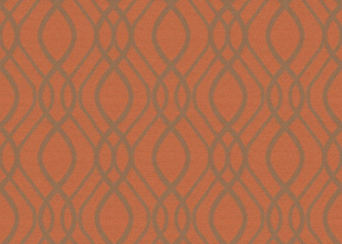 Kravet Contract Fabric 34662.12 Armond Melon Gis Polyester 100% USA Heavy Horizontal: 4 inches and Vertical: 4 inches 58.5 inches - My Fabric Connection -