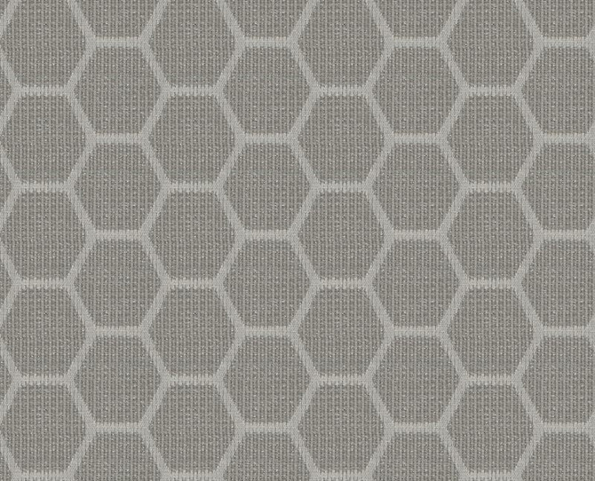 Kravet Contract Fabric 34652.11 Hexi Spark Silver Gis Rayon 37%, Polyester 34%, Cotton 19%, Recycled Polyester 7%, Metallic 3% USA Heavy Horizontal: 2.5 inches and Vertical: 3 inches 57 inches - My Fabric Connection -