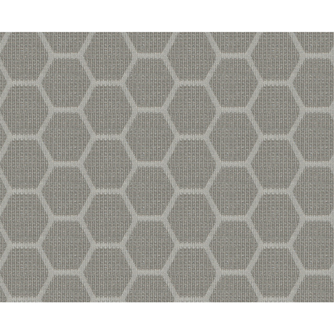 Kravet Contract Fabric Hexi Spark Silver GIS RAYON - 37%;POLYESTER - 34%;COTTON - 19%;RECYCLED POLYESTER - 7%;METALLIC - 3% United States HEAVY Horizontal: 2.5 and Vertical: 3 57 - My Fabric Connection -