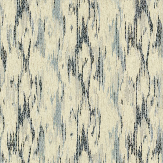 Kasmir Fabric Aura Ocean 1472 94% Polyester
6% Linen
 TURKEY Not Tested </p><p>Repeat: Horizontal: 25 5/8 inches and Vertical: 23 5/8 inches 116 - My Fabric Connection -