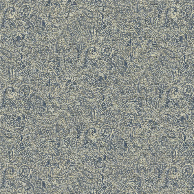 Kasmir Fabric Headdress Denim 5143 100% Polyester
 CHINA </p><p>Repeat: Horizontal: 29 inches and Vertical: 14 4/8 inches 54 - My Fabric Connection -
