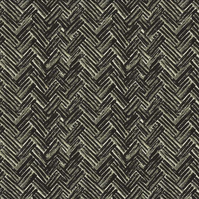 Kasmir Fabric Hyrum Black 5153 60% Polyester 40% Rayon CHINA 25,000 Wyzenbeek Double Rubs Horizontal: 7 2/8 inches and Vertical: 8 2/8 inches 55 - My Fabric Connection -