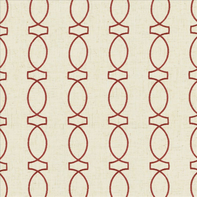 Kasmir Fabric In Order Coral 5146 85% Polyester
11% Rayon
4% Linen
 CHINA 80,000 Wyzenbeek Double Rubs Horizontal: 3 4/8 inches and Vertical: 4 inches 53 - My Fabric Connection -