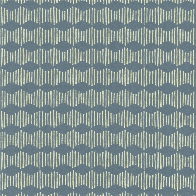 Kasmir Fabric Jangu Harbor 5145 100% Cotton SPAIN 35,000 Wyzenbeek Double Rubs Horizontal: 4 4/8 inches and Vertical: 9 inches 54 - My Fabric Connection -