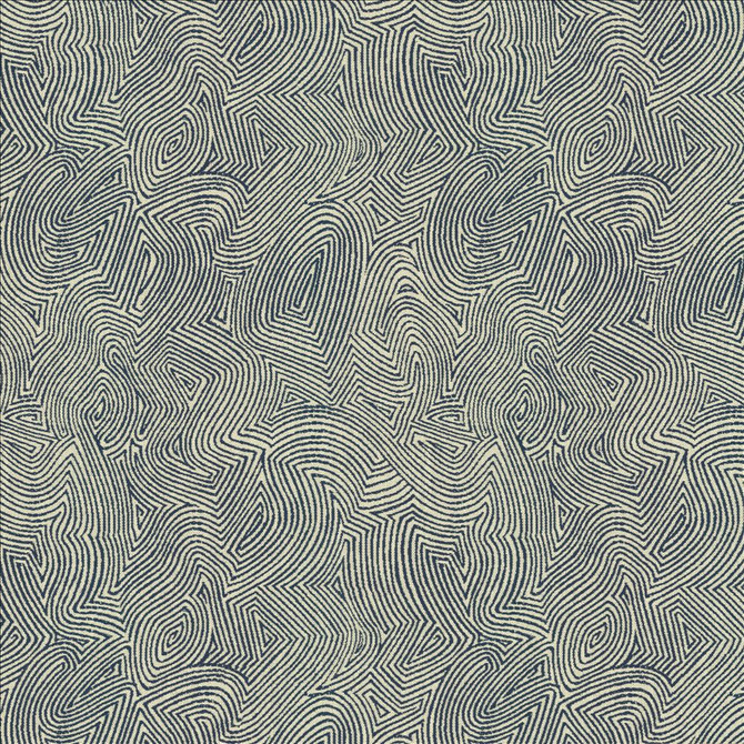 Kasmir Fabric Thumbprint Denim 5143 51% Polyester
42% Cotton
7% Acrylic
 INDIA </p><p>Repeat: Horizontal: 13 2/8 inches and Vertical: 15 4/8 inches 54 - My Fabric Connection -