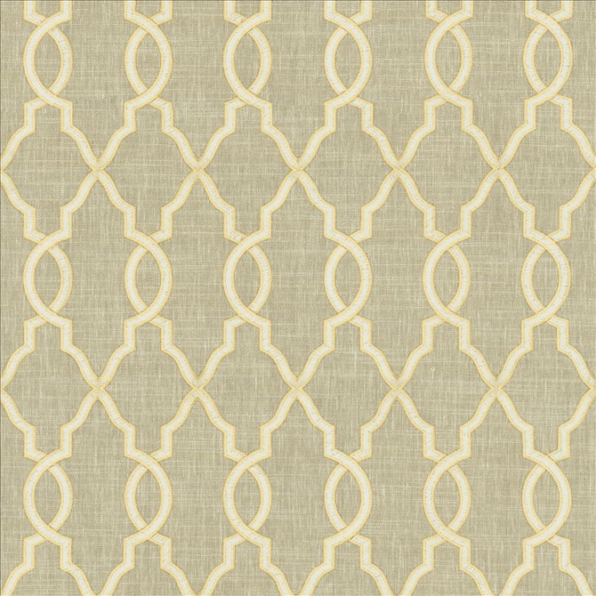 Kasmir Fabric Turnkey Platinum 5141 58% Cotton
42% Polyester
 INDIA </p><p>Repeat: Horizontal: 2 6/8 inches and Vertical: 6 2/8 inches 54 - My Fabric Connection -