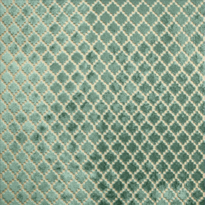 Kasmir Fabric Turnpike Spa 5145 57% Viscose
43% Polyester
 CHINA 24,000 Wyzenbeek Double Rubs </p><p>Repeat: Horizontal: 1 2/8 inches and Vertical: 1 5/8 inches 55 - My Fabric Connection -