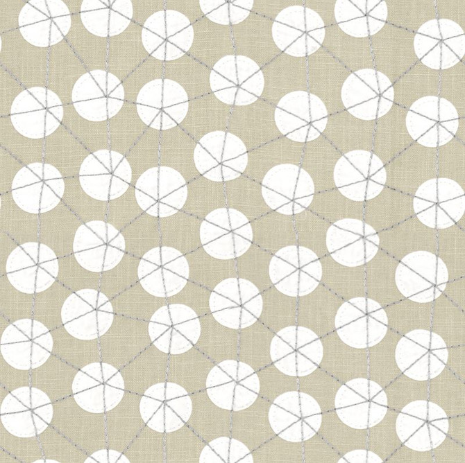Kravet Design Fabric 4242.1611 Goaround Sand our website for purchase Viscose 75%, Linen 25% India see sample Horizontal: 12 inches and Vertical: 13 inches 48 inches - My Fabric Connection -