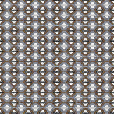 Kravet Couture Fabric Turned Out Tile Colonial Blue