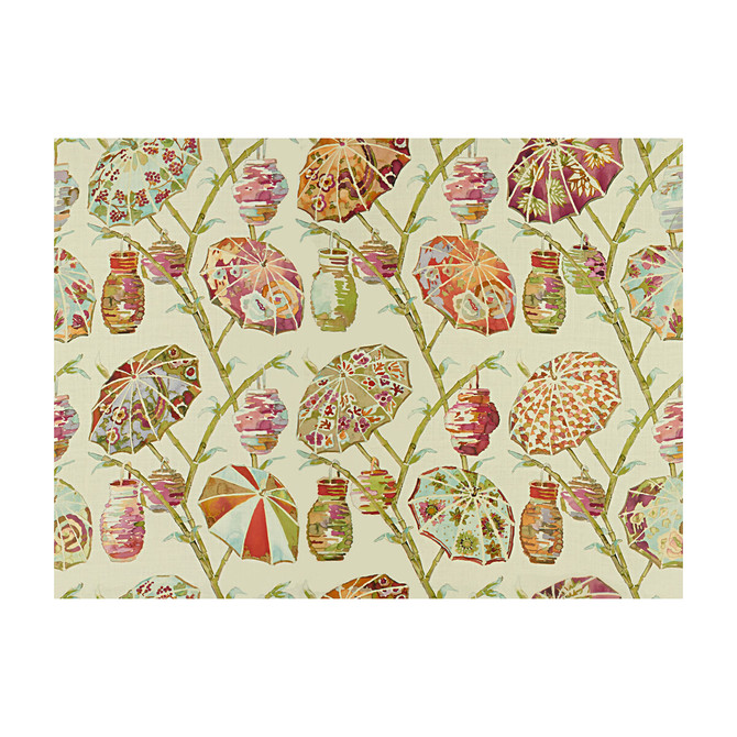 Kravet Design Fabric Umbrellas Spring LINEN - 100% Austria MEDIUM Horizontal: 58.5 and Vertical: 41 59 - My Fabric Connection -