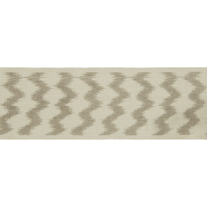 Kravet Design Trim Watermark Tape Mushroom BRAIDS BANDS & BORDERS COTTON - 100% India Horizontal: 2.75 and Vertical: 2 2.75 - My Fabric Connection -