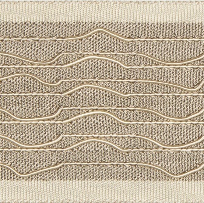 Kravet Design Fabric T30767.106 Fine Lines Stone Braids Bands &amp; Borders Rayon 88%, Cotton 12% China see sample Horizontal: see sample and Vertical: see sample 2 inches - My Fabric Connection -